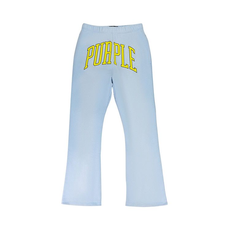 PURPLE BRAND Collegiate Flared Pants 'Blue'