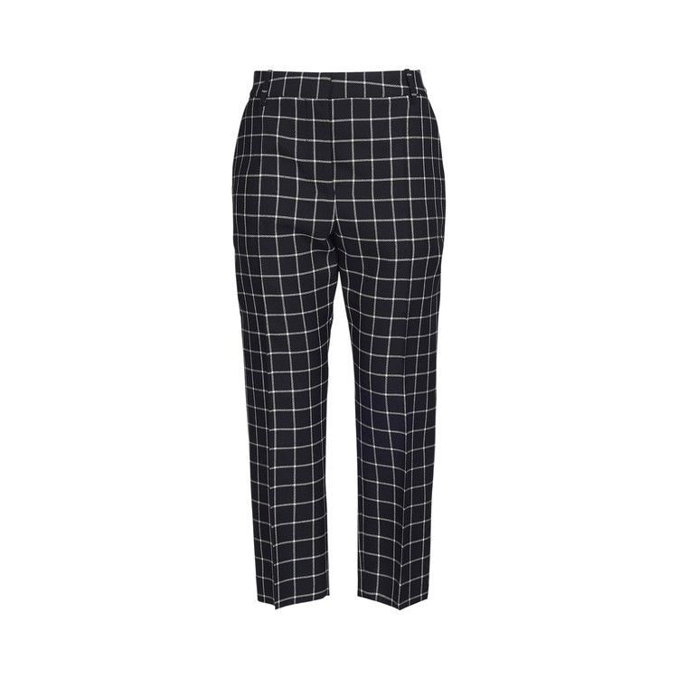 Marni Wool Check Pant 'Black'