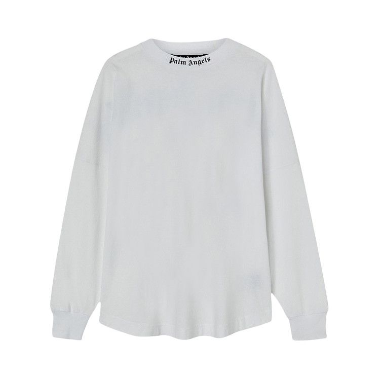 Palm Angels Classic Logo Long-Sleeve 'White/Black'