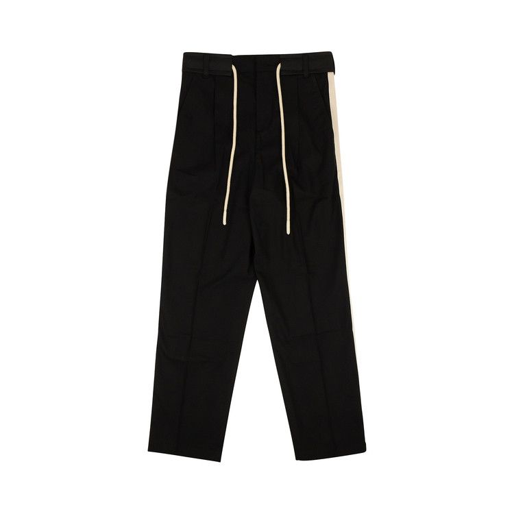 Palm Angels Track Belt Pants 'Black'