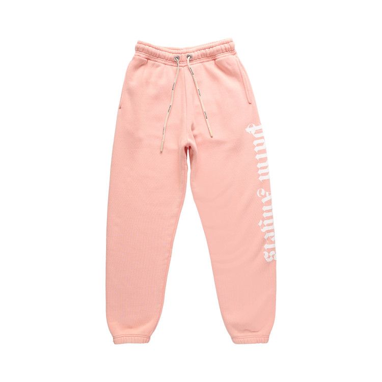 Palm Angels GD Logo Sweatpants 'Salmon Fluo'
