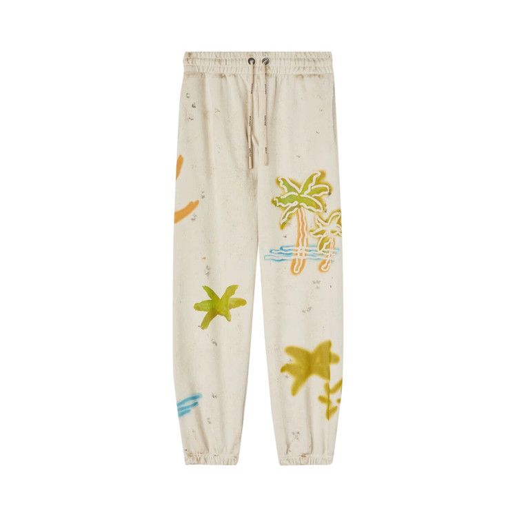 Palm Angels Palm Neon Sweatpants 'Off White/Multicolor'