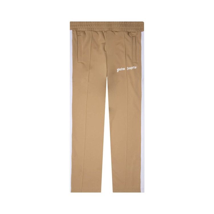 Palm Angels Classic Track Pants 'Beige/White'