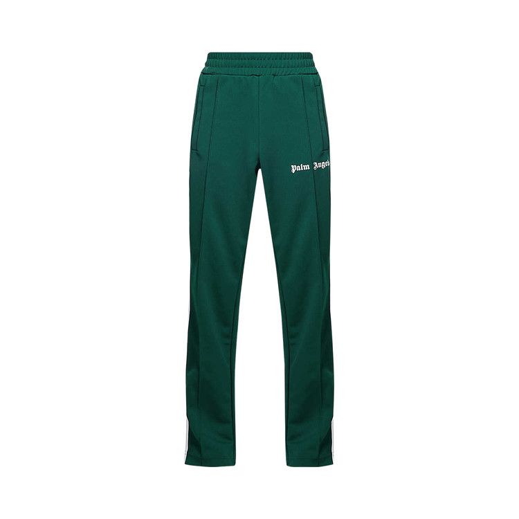 Palm Angels Classic Track Pants 'Green/White'
