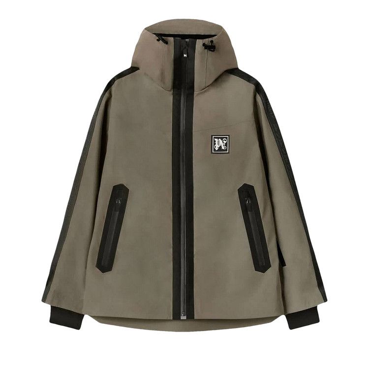 Palm Angels Reflective Ski Jacket 'Charcoal Grey'