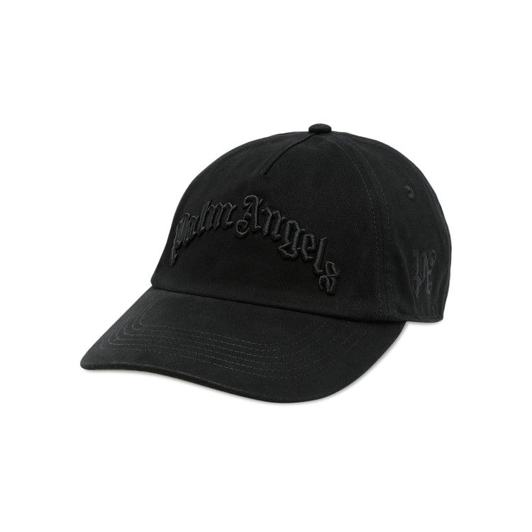 Palm Angels Curved Logo Cap 'Black'
