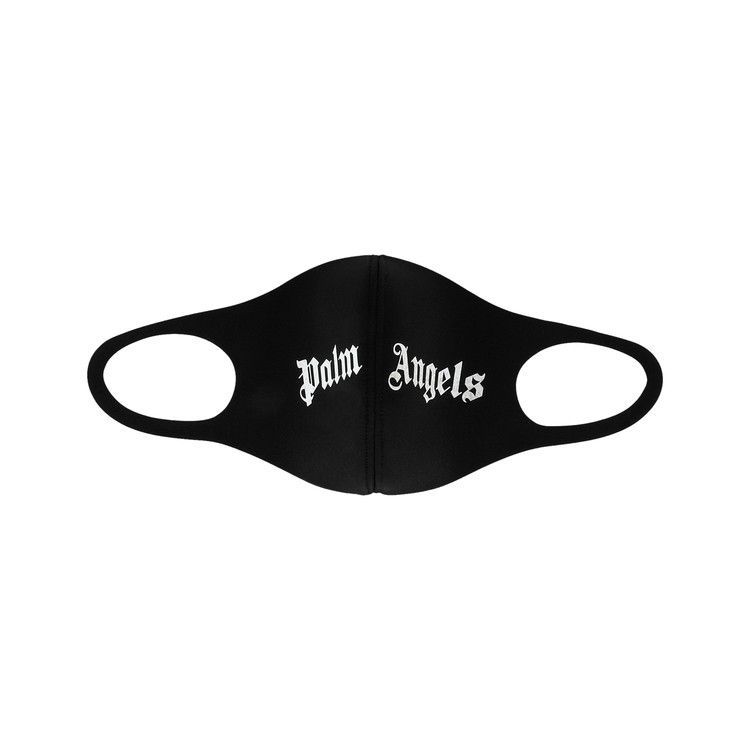 Palm Angels Logo Mask 'Black/White'