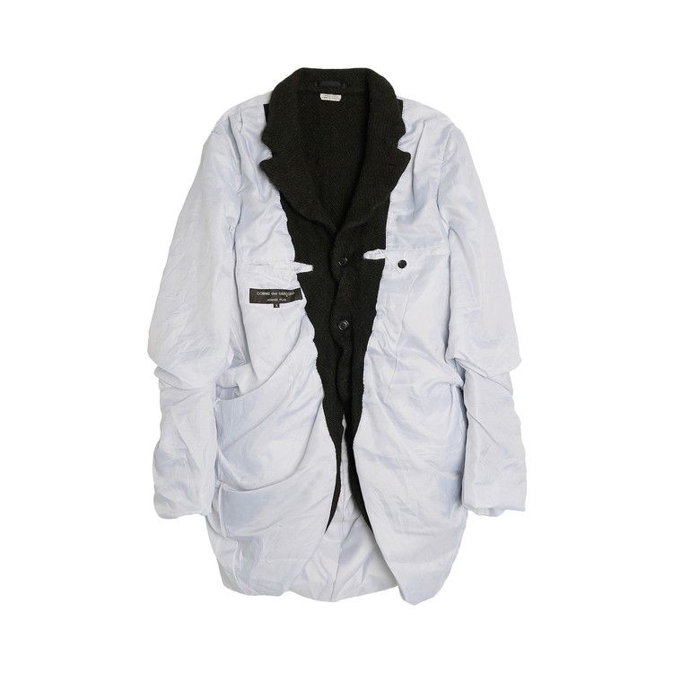 Comme des Garçons Homme Plus Wool Garment Treated Jacket 'Black/Green/Brown/White'