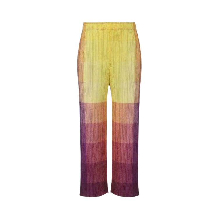 Pleats Please Issey Miyake Photon March Pant 'Yellow'