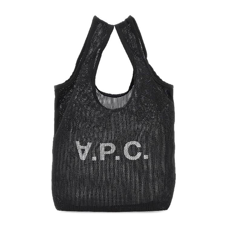 A.P.C. Rebound Mesh Shopping Bag 'Black'
