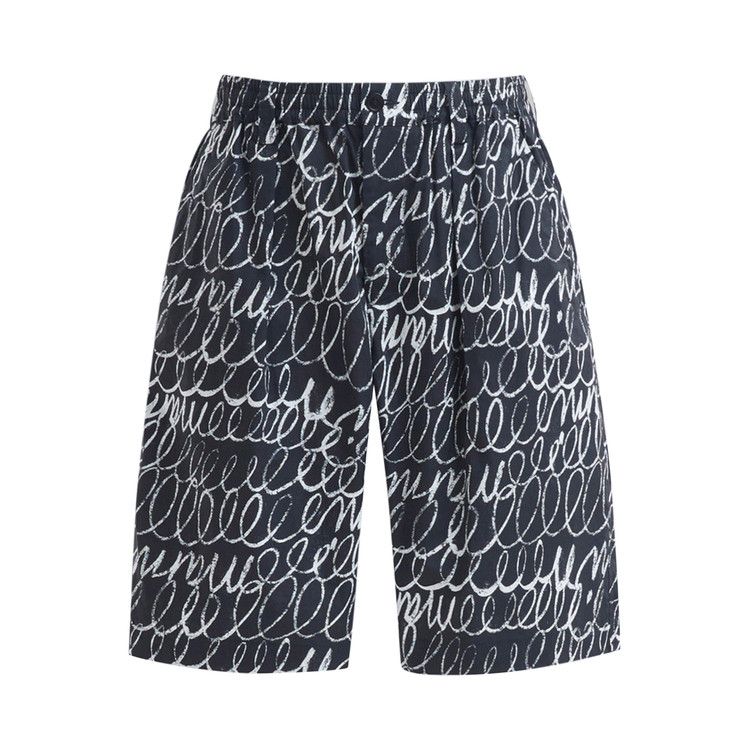 Marni Drawstring Bermuda Pants 'Black'