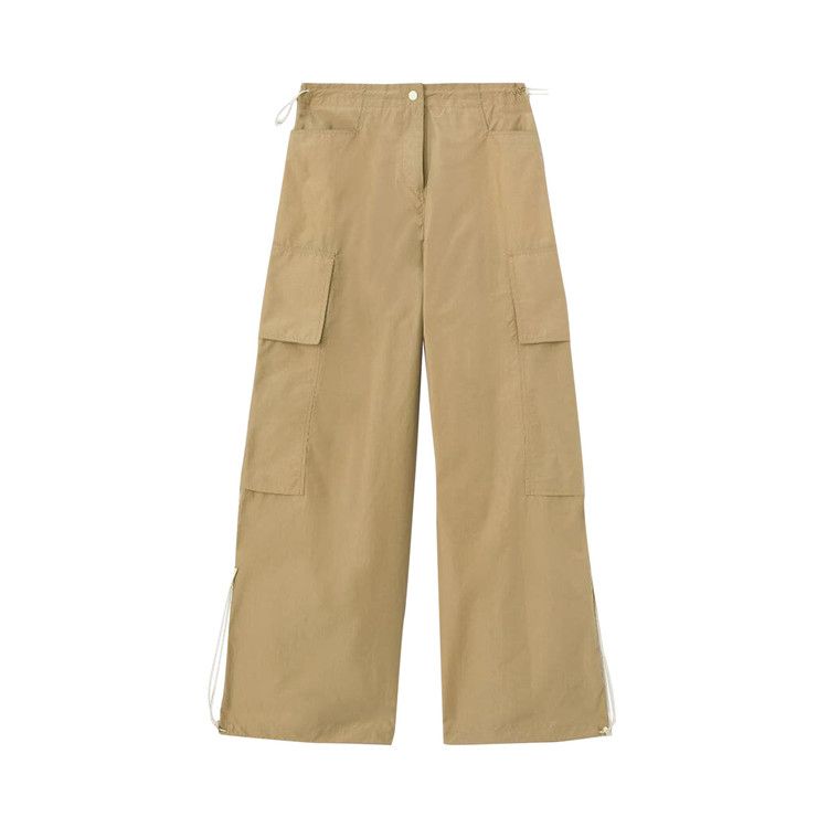 Palm Angels Parachute Pants 'Beige'
