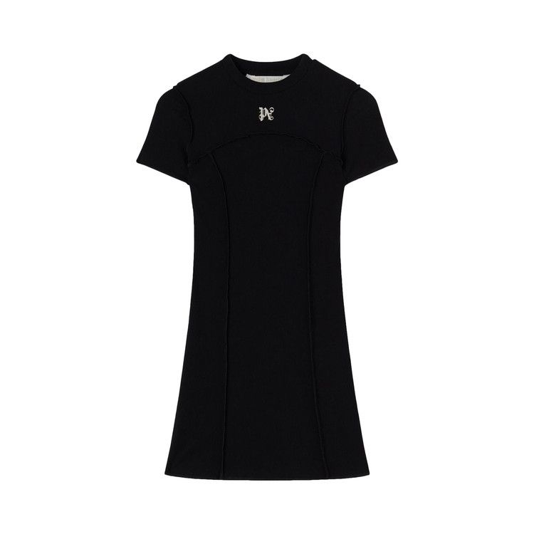 Palm Angels Monogram Mini Dress 'Black'
