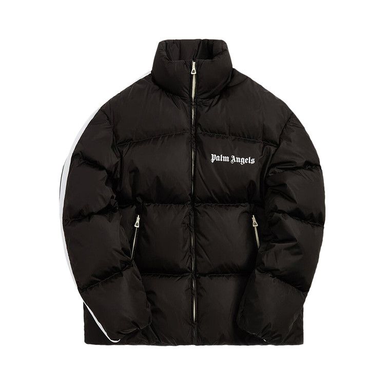 Palm Angels Crop Track Down Jacket 'Black/White'