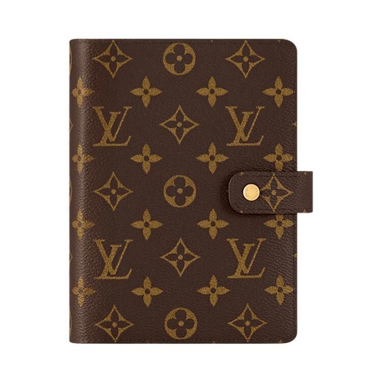 Louis Vuitton Medium Ring Agenda Cover 'Brown Monogram Canvas'