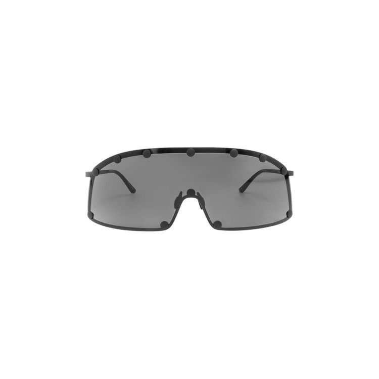 Rick Owens Shielding Sunglasses 'Black'