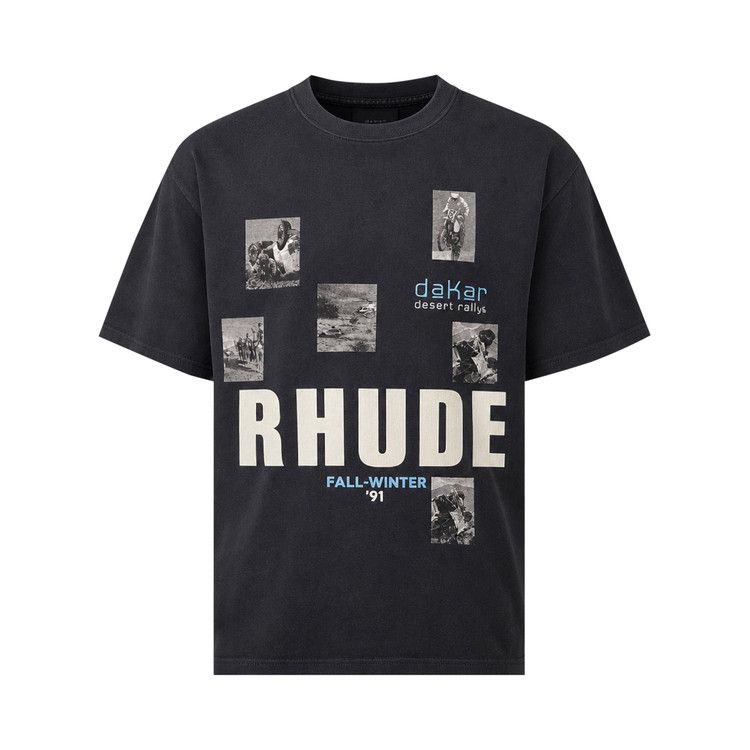 Rhude Winter 91 Rallye Tee 'Black/White'
