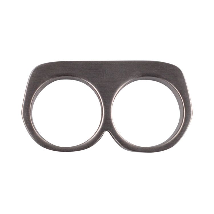 Rick Owens Lido Double Grill Ring 'Brass'