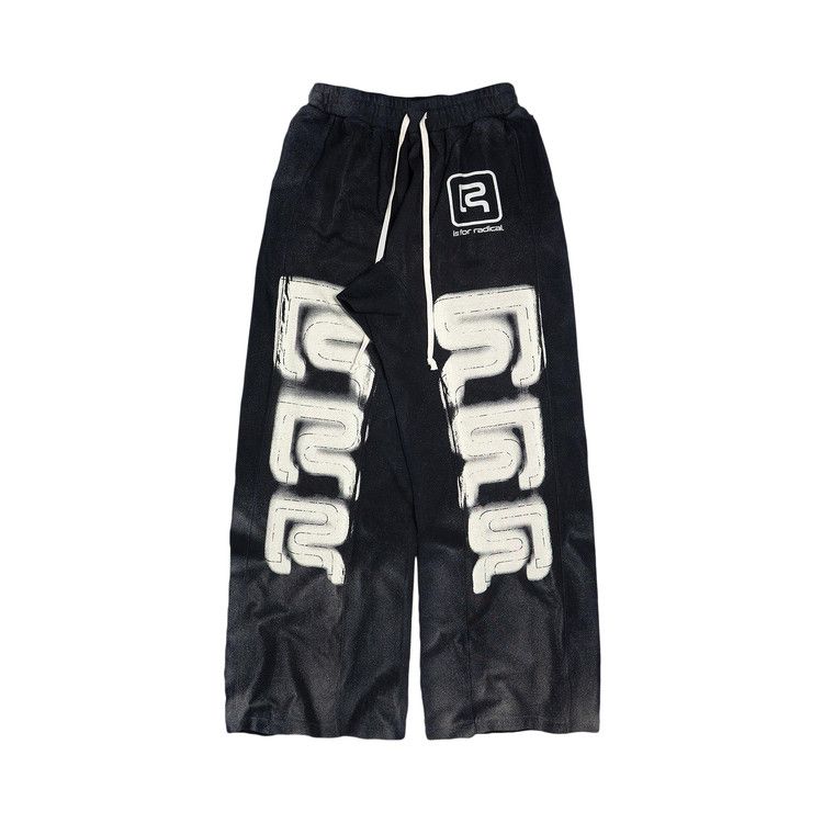 RIVINGTON roi Rebis R Logo Faster Flight Sweatpant 'Mechanic Black'