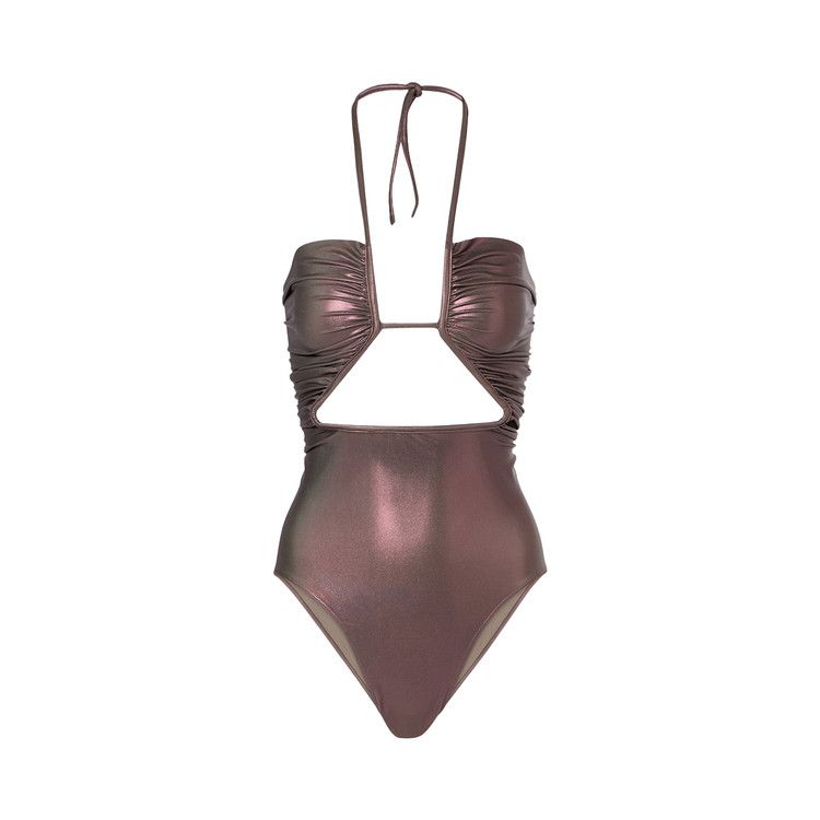 Rick Owens Prong Bathing Suit 'Metallic Mahogany'