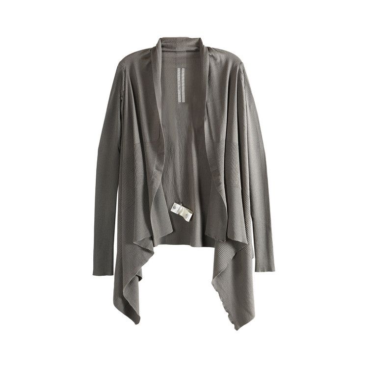 Rick Owens Medium Wrap Cardigan 'Dust'