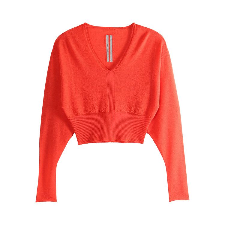 Rick Owens V Cropped Top 'Coral'