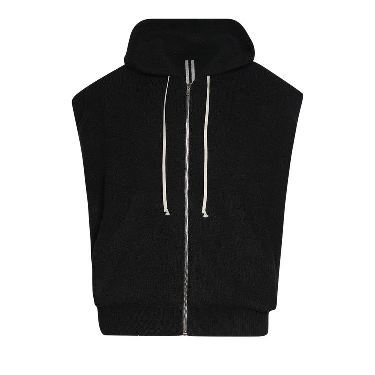 Rick Owens SL Hun Zipped Hoodie 'Black'