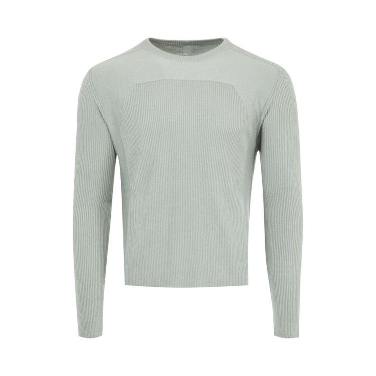 Rick Owens Ribbed Geo Sweatshirt 'Washed Indigo'