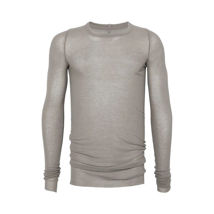 Rick Owens Rib Long-Sleeve T-Shirt 'Steel'