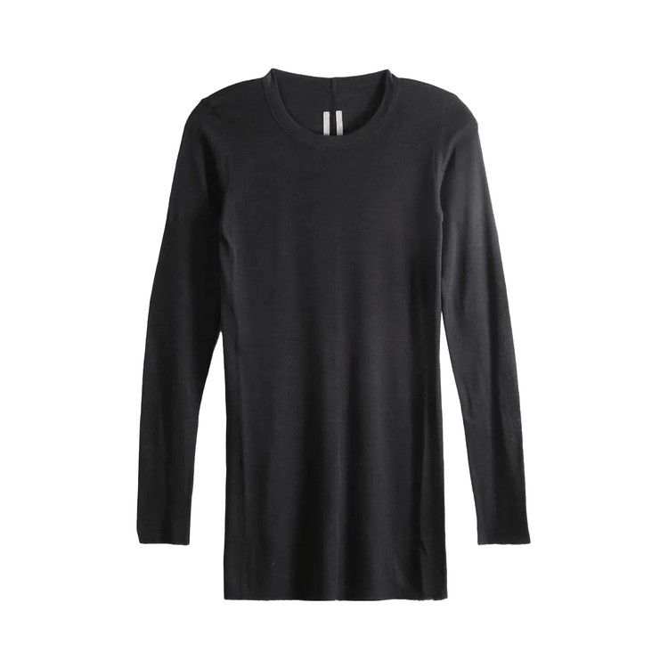 Rick Owens Rib Long-Sleeve T-Shirt 'Black'