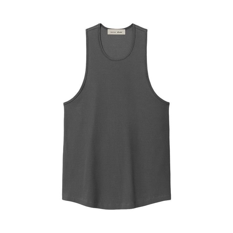 Fear of God Essentials Ribbed Essential Tank 'Iron Grey'