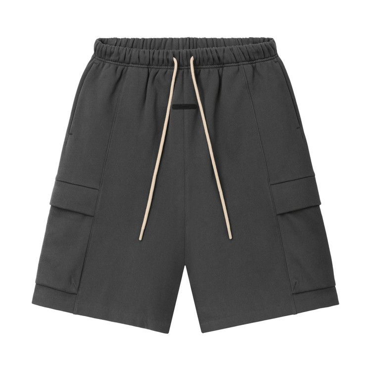 Fear of God Essentials Fleece Cargo Short 'Iron Grey'