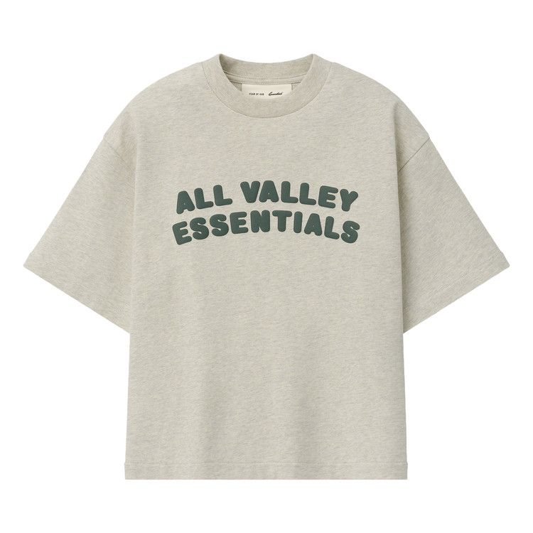 Fear of God Essentials Merch Tee Boxy Fit 'Vanilla Heather'