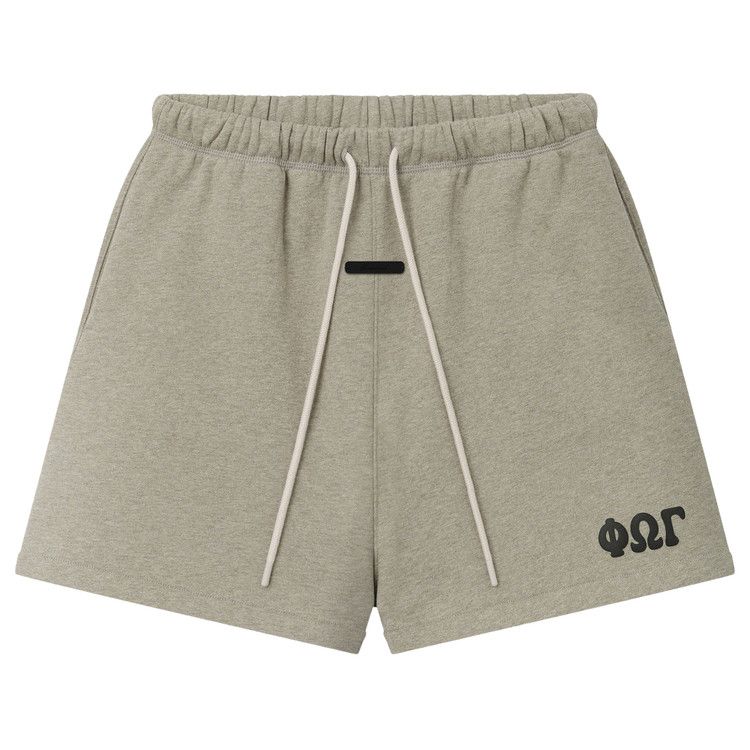 Fear of God Essentials Classic Sweatshort 'Washed Seal Heather'
