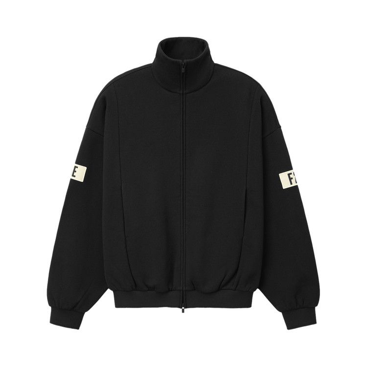 Fear of God Essentials Track Jacket 'Vintage Black'