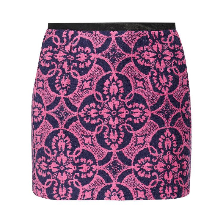 Marine Serre Oriental Towels Mini Skirt 'Oriental Fuschia'