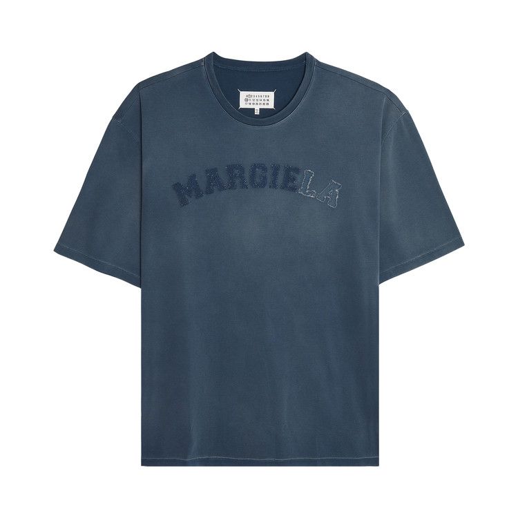 Maison Margiela Logo Mako T-Shirt 'Blue'