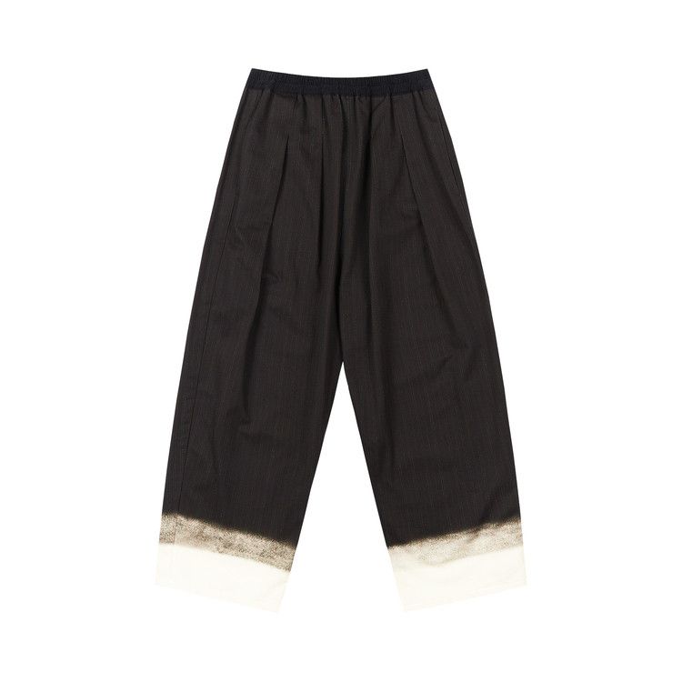 Maison Margiela Heritage Pinstripe Print Pants 'Dark Grey'