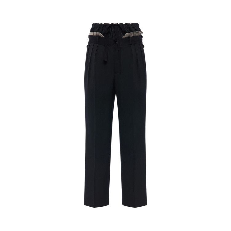 Maison Margiela Laye Pleated Trouser 'Black'