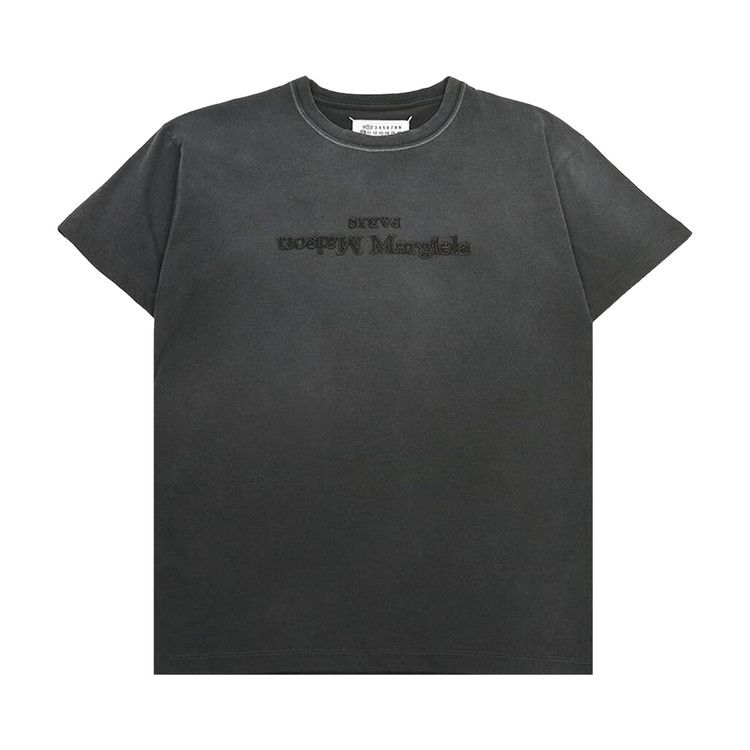 Maison Margiela Reverse Logo T-Shirt 'Washed Black'