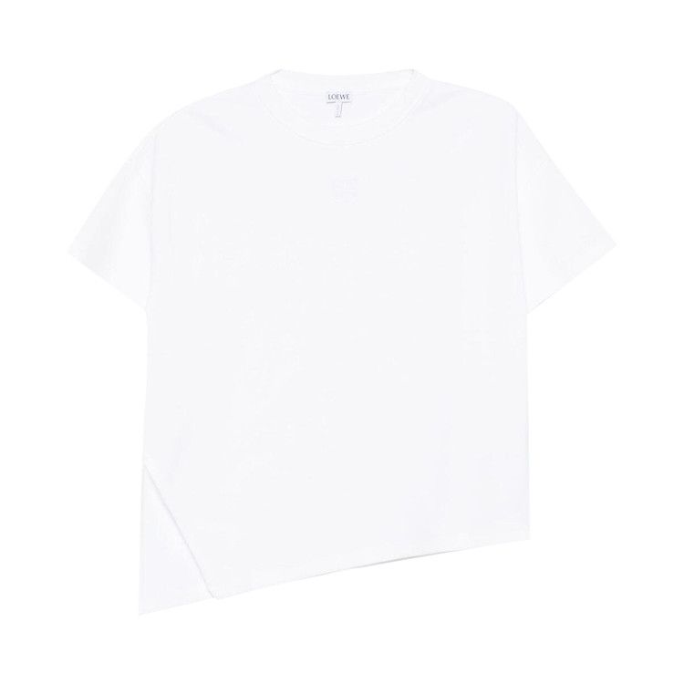 Loewe Asymmetric T-Shirt 'White'