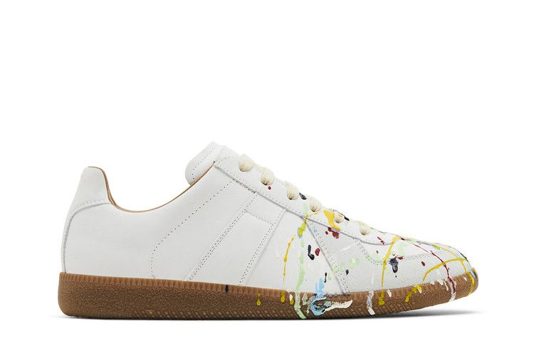 Maison Margiela Replica Low 'Paint Splatter - Grey'
