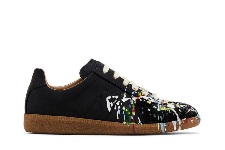Maison Margiela Wmns Replica Low 'Paint Splatter - Black Pollock'