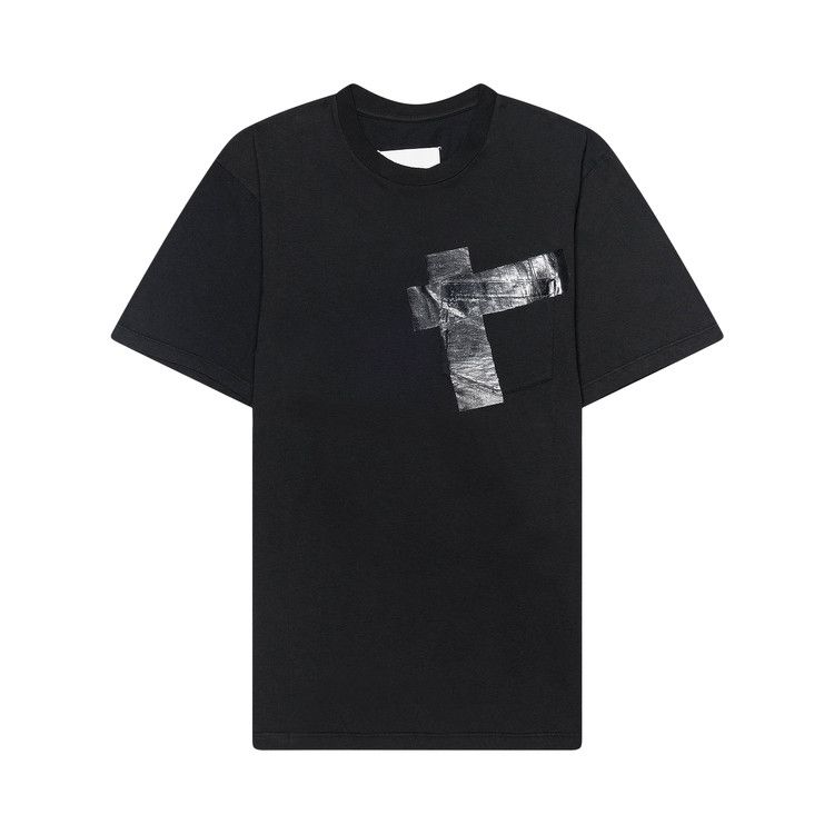 Maison Margiela Pocket T-Shirt With Tape Details 'Black'