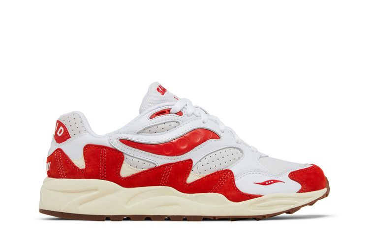 Saucony Grid Shadow 2 'Ivy Prep - White Red'