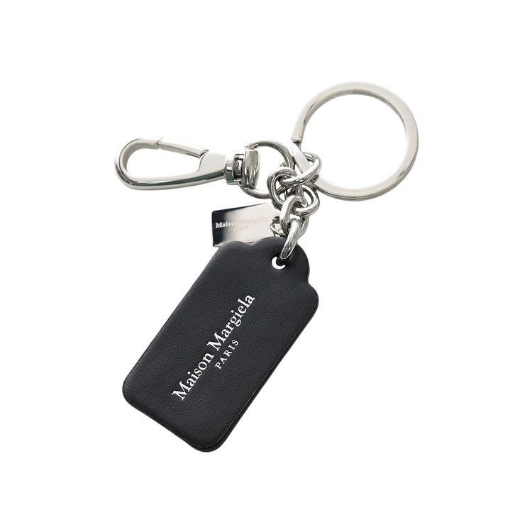 Maison Margiela Small Double Tag Keyring 'Black'