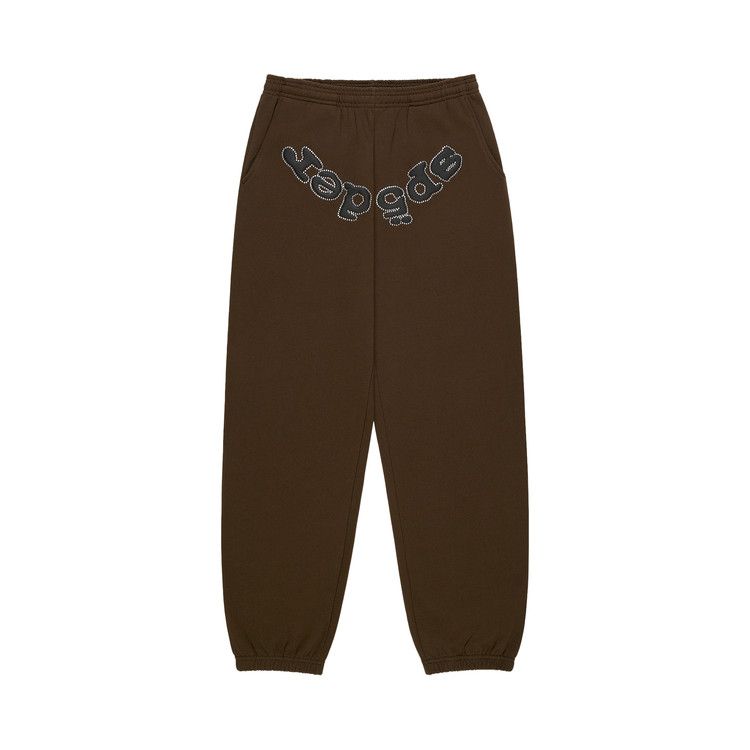 Sp5der Og Logo Sweatpant 'Brown'