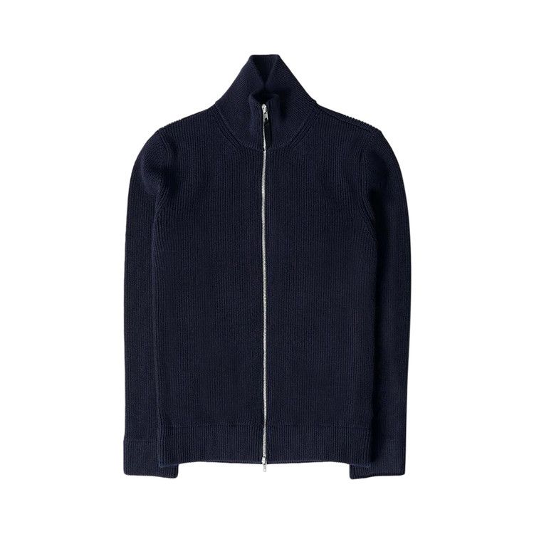 Maison Margiela Zip Cardigan 'Navy Blue'