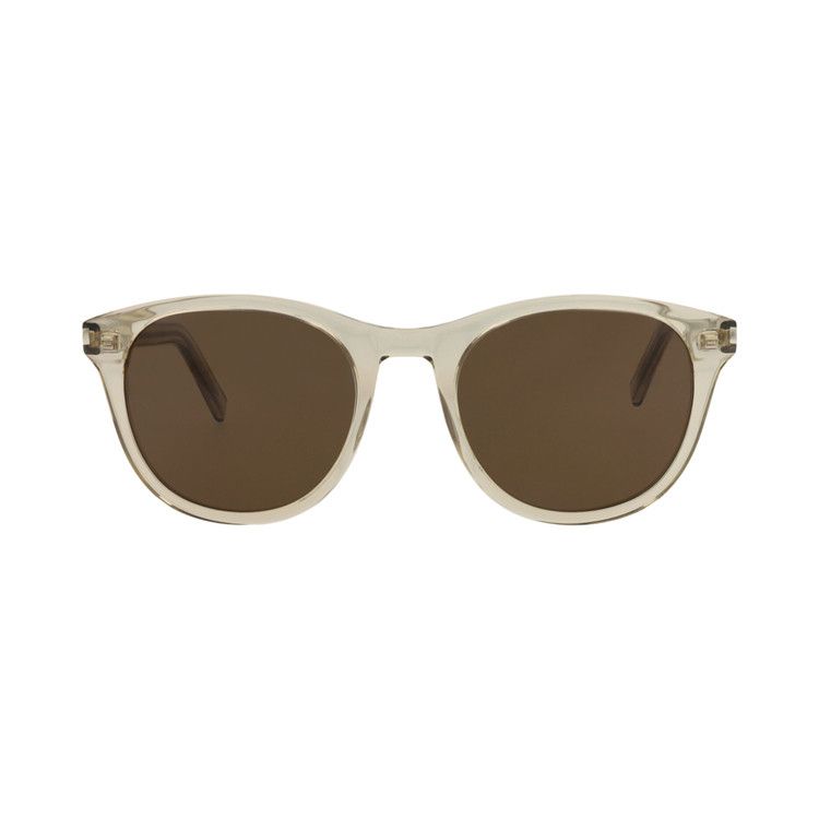 Saint Laurent Round Sunglasses 'Yellow/Brown'