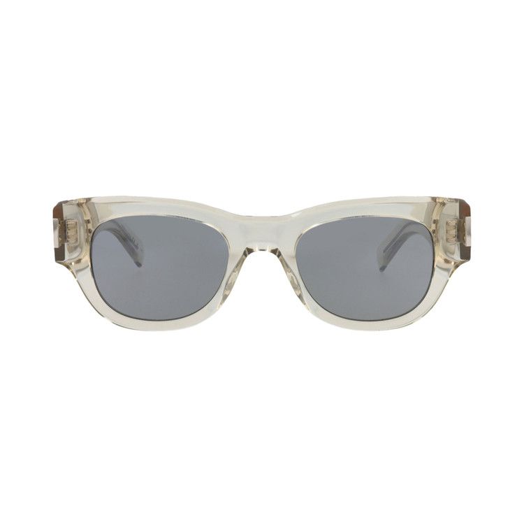 Saint Laurent Cat Eye Sunglasses 'Beige/Silver'